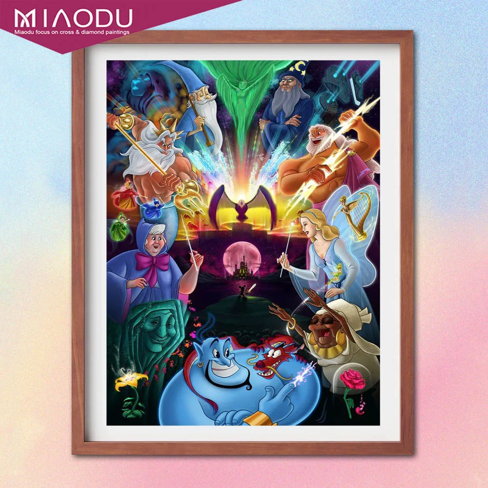 Disney Cartoon Magicians Fairy Godmother Magic Lamp 5D Diamond Painting Cross Stitch Kits Embroidery Art Mosaic Resin Home Decor
Disney Cartoon Magicians Fairy Godmother Magic Lamp 5D Diamond Painting Cross Stitch Kits Embroidery Art Mosaic Resin Home Decor