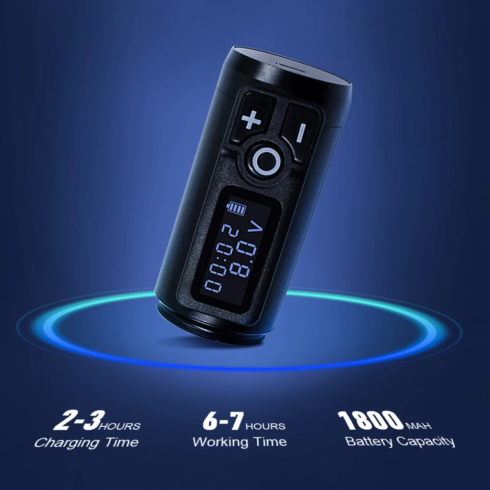Wireless Tattoo Machine Pen Replaceable Battery Pen Rotary Machine Pen with Cartridge for Tattoo Artists Permanent Makeup
Wireless Tattoo Machine Pen Replaceable Battery Pen Rotary Machine Pen with Cartridge for Tattoo Artists Permanent Makeup