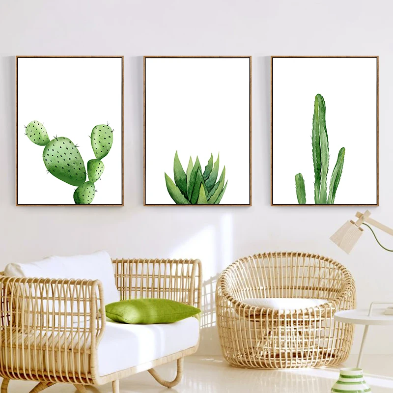 Watercolor cactus Wall Art Canvas Painting Posters and Prints Decorative Pictures Living Room Decor ,no frame
Watercolor cactus Wall Art Canvas Painting Posters and Prints Decorative Pictures Living Room Decor ,no frame