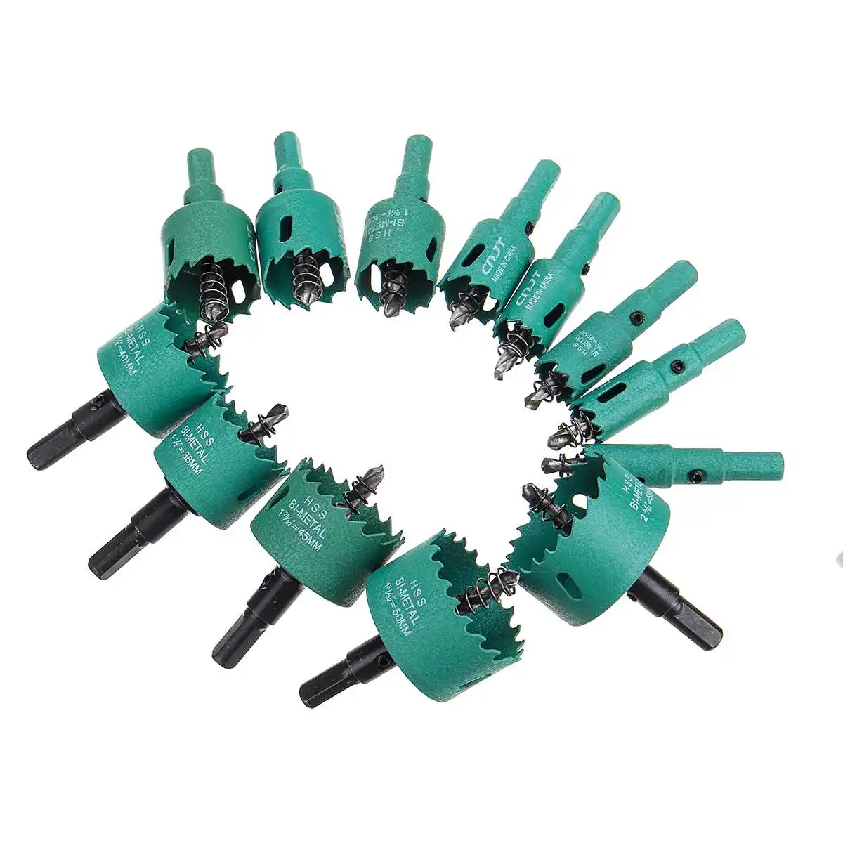 13pcs16-53mm Drill Bit Hole Saw Set Tooth Cutter Opener Drill Bits Set For Iron Metal Wood Carbide Tip Metal Wood Drilling Hole
13pcs16-53mm Drill Bit Hole Saw Set Tooth Cutter Opener Drill Bits Set For Iron Metal Wood Carbide Tip Metal Wood Drilling Hole
