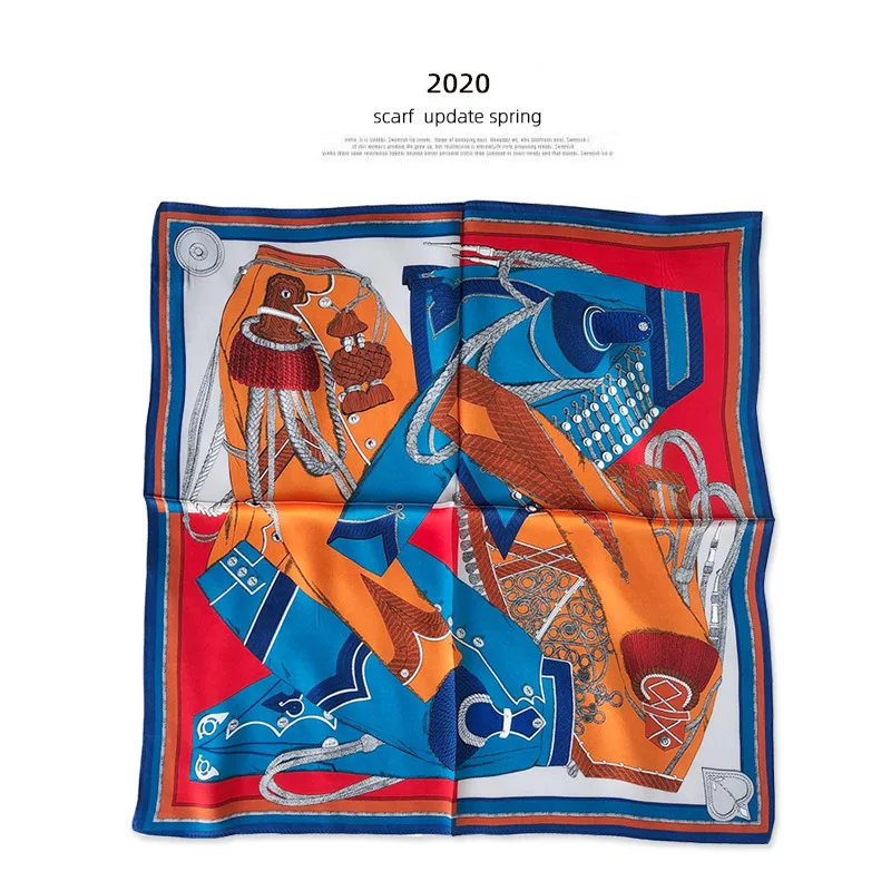 Brand 2020 Fashion Neck Scarf Women 100% Pure Silk Square Scarves Neckerchief Hair Foulard Bandana Lady Headband Hijab Poncho
Brand 2020 Fashion Neck Scarf Women 100% Pure Silk Square Scarves Neckerchief Hair Foulard Bandana Lady Headband Hijab Poncho