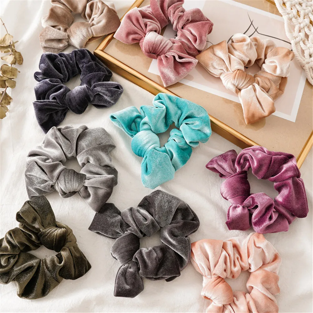 Cute Sweet Velvet Knotted Elastic Hair Bands Girls Women Fluffy Hair Rings Rope Candy Color Plush Hair Accessories
Cute Sweet Velvet Knotted Elastic Hair Bands Girls Women Fluffy Hair Rings Rope Candy Color Plush Hair Accessories