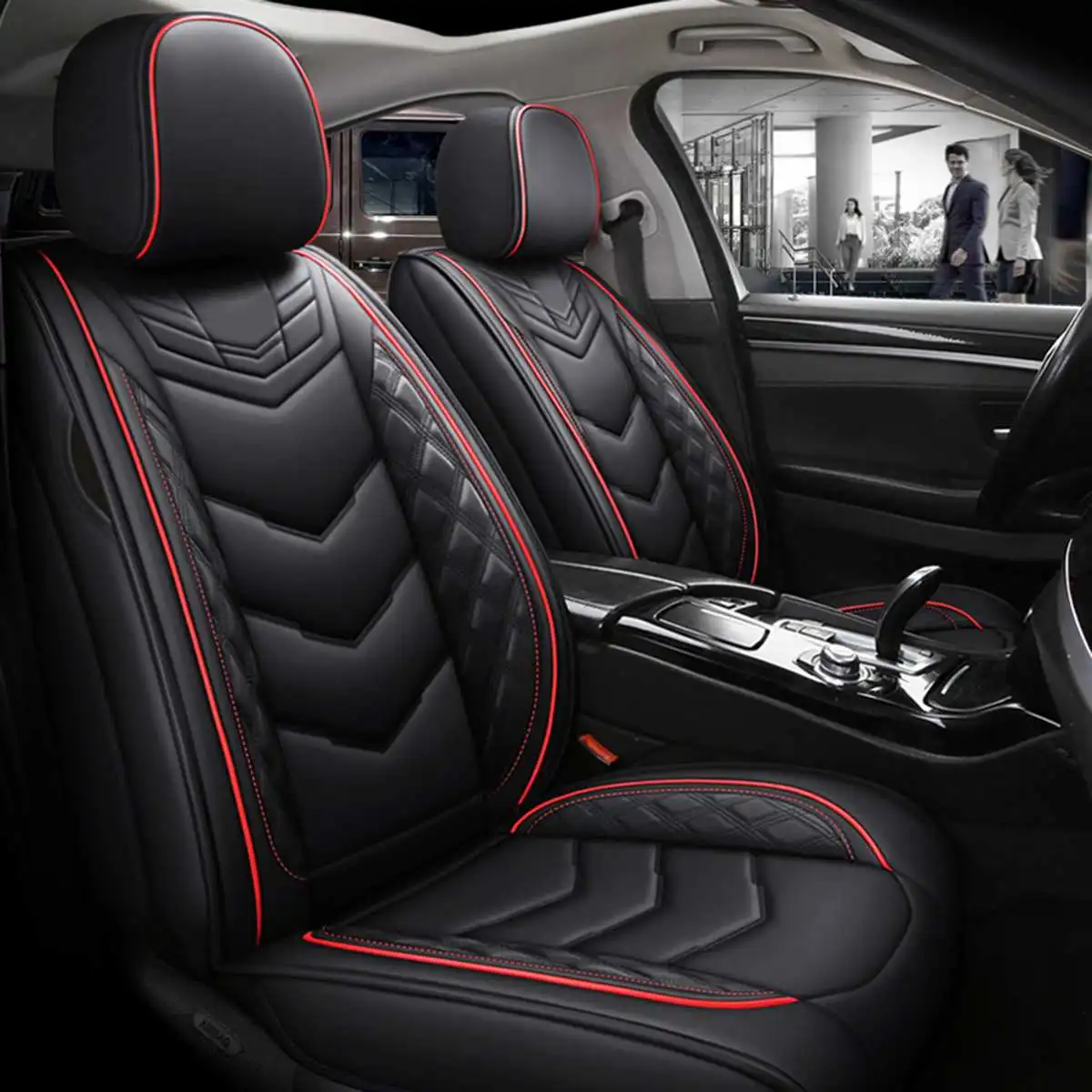 PU Leather Universal Car Seat Cover Waterproof Breathable Automobiles Seat Protector for Most Cars High-end Luxury Car Interiors
PU Leather Universal Car Seat Cover Waterproof Breathable Automobiles Seat Protector for Most Cars High-end Luxury Car Interiors
