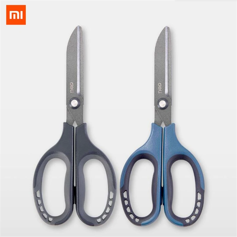 Ножницы Xiaomi DELI с тефлоновым покрытием изогнутая режущая головка пустая ручка