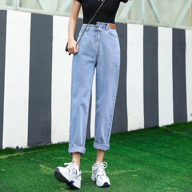 2021 Summer New Misplaced Waist Jeans Women's High Waist Loose and Thin Harlan Carrot Daddy Pants
2021 Summer New Misplaced Waist Jeans Women's High Waist Loose and Thin Harlan Carrot Daddy Pants