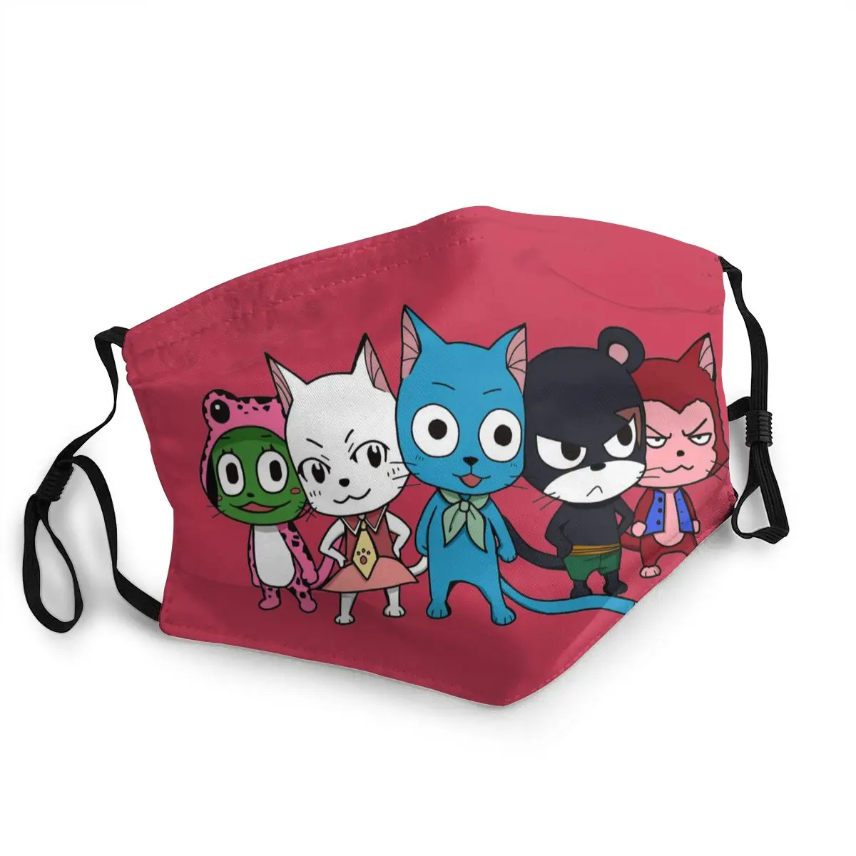 Funny Fairy Tail Cats Reusable Face Mask Men Women cartoon Anti Haze Dustproof Protection Cover Respirator Mouth Muffle
Funny Fairy Tail Cats Reusable Face Mask Men Women cartoon Anti Haze Dustproof Protection Cover Respirator Mouth Muffle
