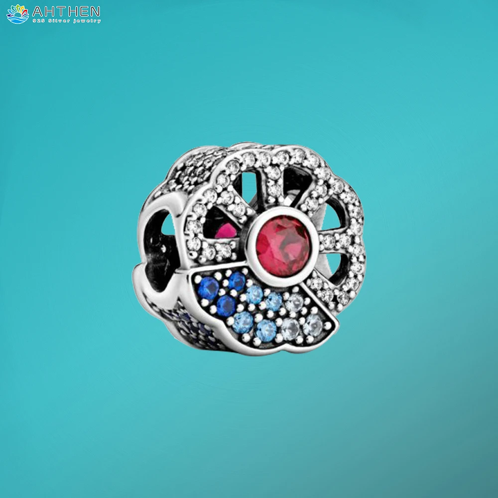 Ahthen 925 Sterling Silver Bead Blue & Pink Fan Charms fit Original Pandora Bracelet for Women Jewelry Making Birthday Girl Gift
Ahthen 925 Sterling Silver Bead Blue & Pink Fan Charms fit Original Pandora Bracelet for Women Jewelry Making Birthday Girl Gift