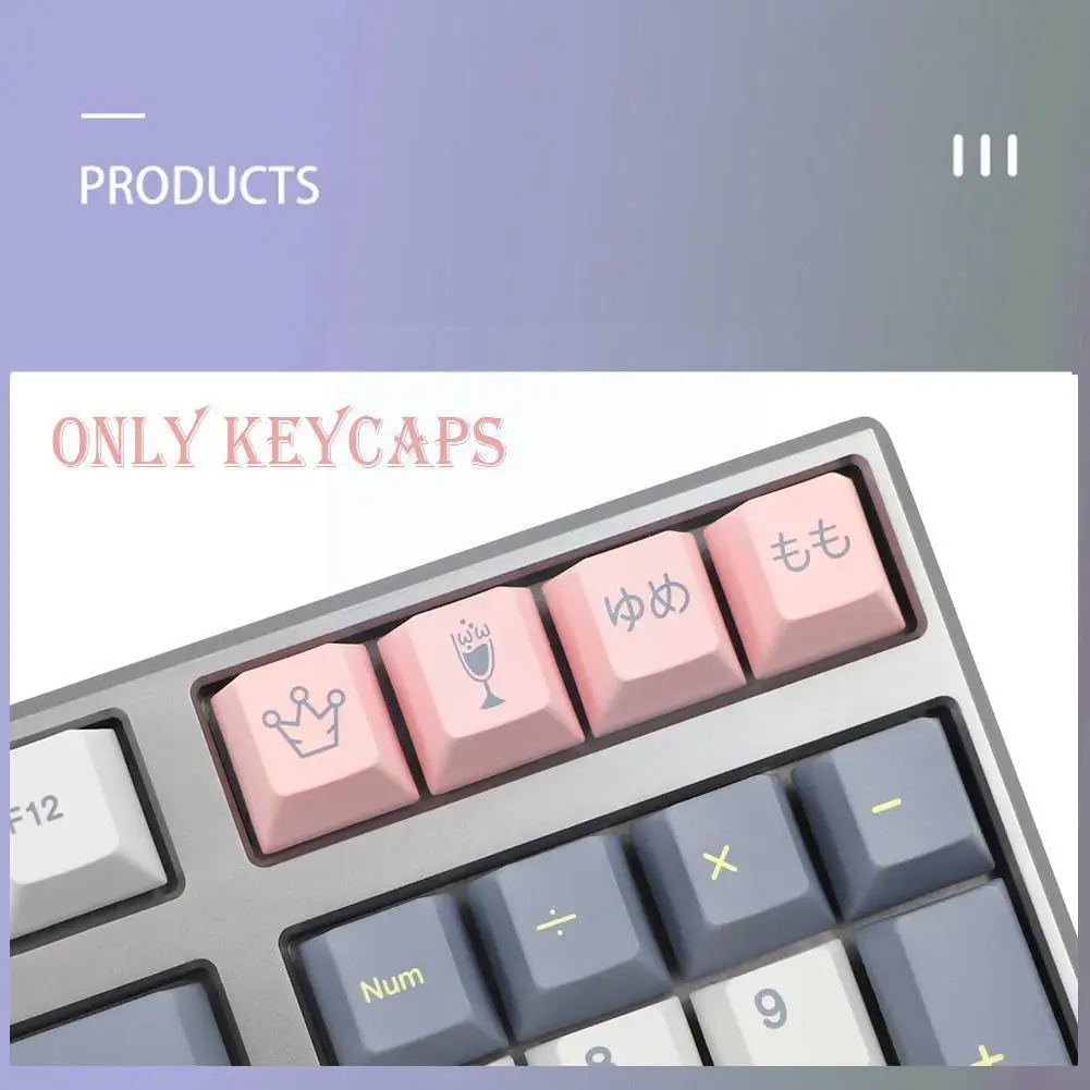 Japanese-style Cap Set Profile Pbt Caps For Mx Switches Dz60 Gk61 64 68 Anime Dye Sublimation Cap 135 N0e6
Japanese-style Cap Set Profile Pbt Caps For Mx Switches Dz60 Gk61 64 68 Anime Dye Sublimation Cap 135 N0e6
