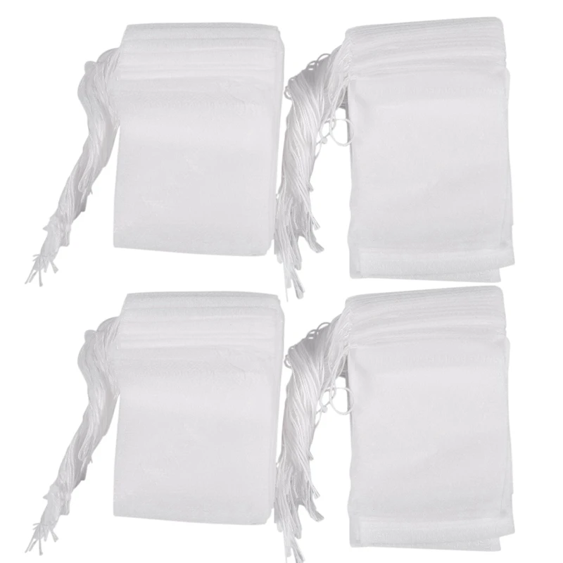200 Pcs Disposable Empty Tea Bag String Heat Seal Filter Paper
200 Pcs Disposable Empty Tea Bag String Heat Seal Filter Paper