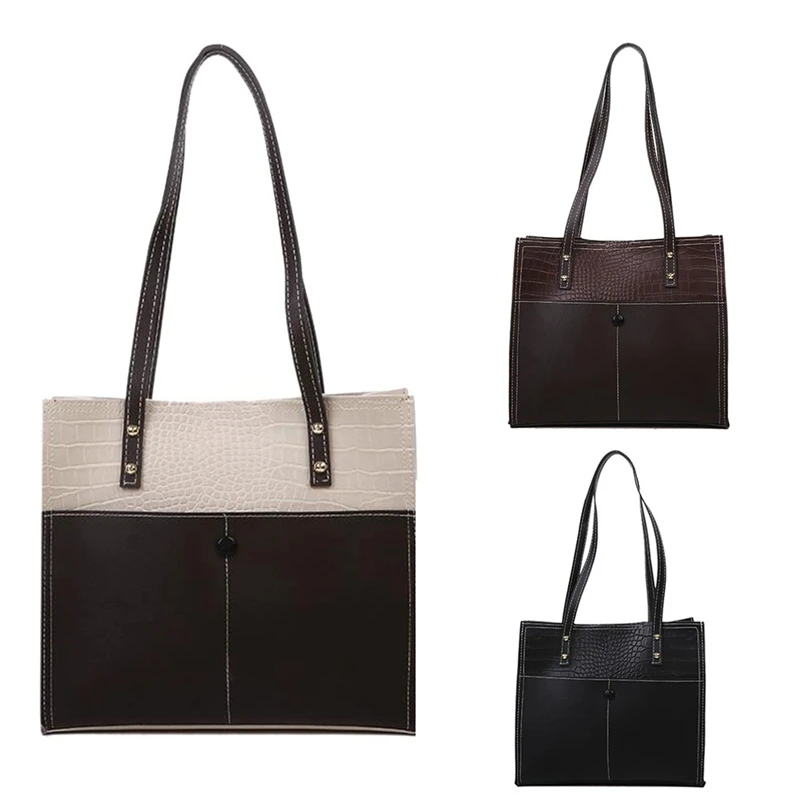 Women's Solid Color Messenger Bag Handbag PU Simple Travel Single Shoulder Handbag Single Shoulder Bag
Women's Solid Color Messenger Bag Handbag PU Simple Travel Single Shoulder Handbag Single Shoulder Bag