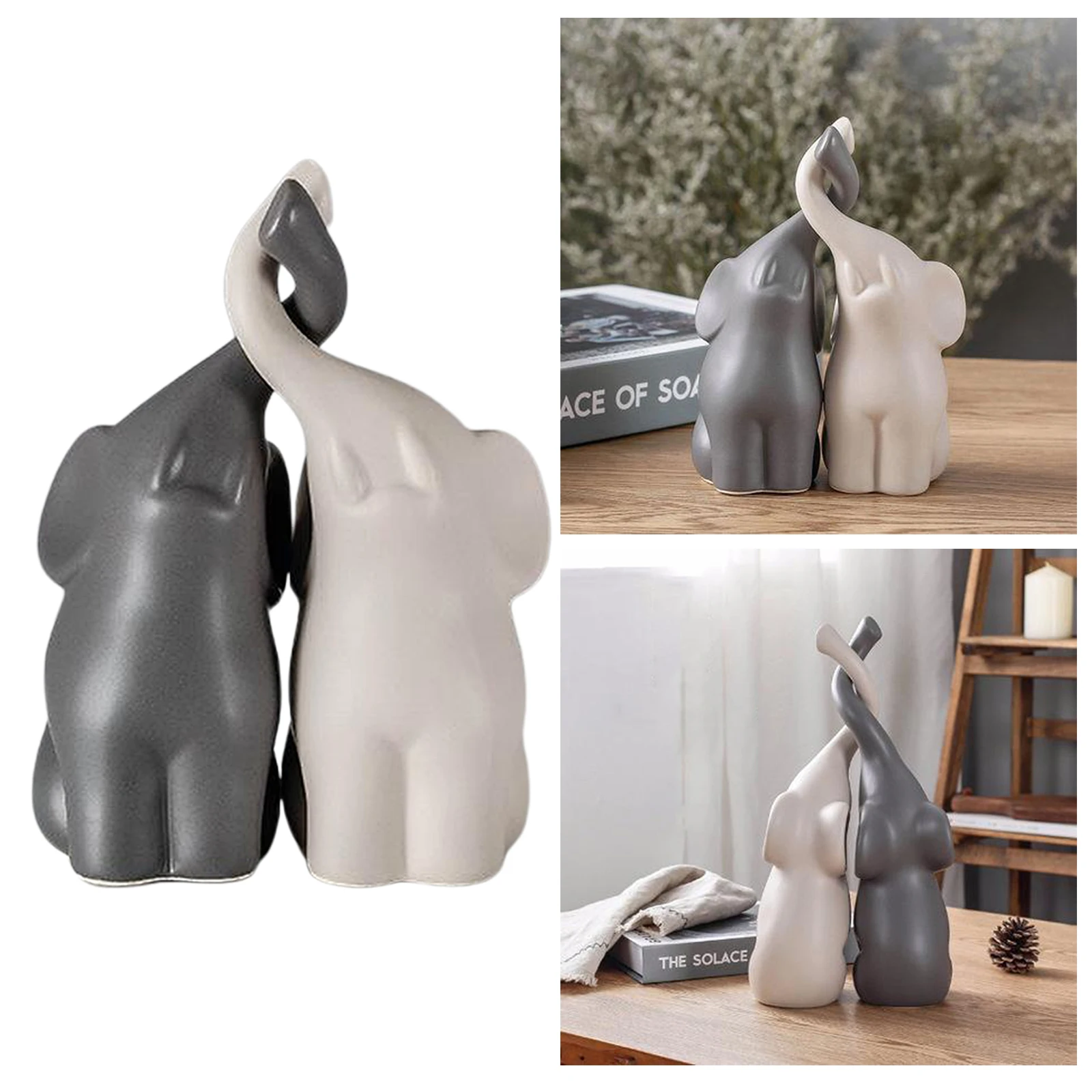 Ceramic Elephants Art Figurines Crafts Decoration Home Decor Animal Ornament
Ceramic Elephants Art Figurines Crafts Decoration Home Decor Animal Ornament
