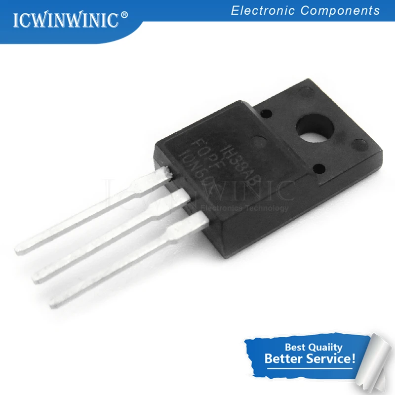 100piece FQPF10N60C TO-220 10N60C TO220 10N60 MOS FET transistor In Stock
100piece FQPF10N60C TO-220 10N60C TO220 10N60 MOS FET transistor In Stock