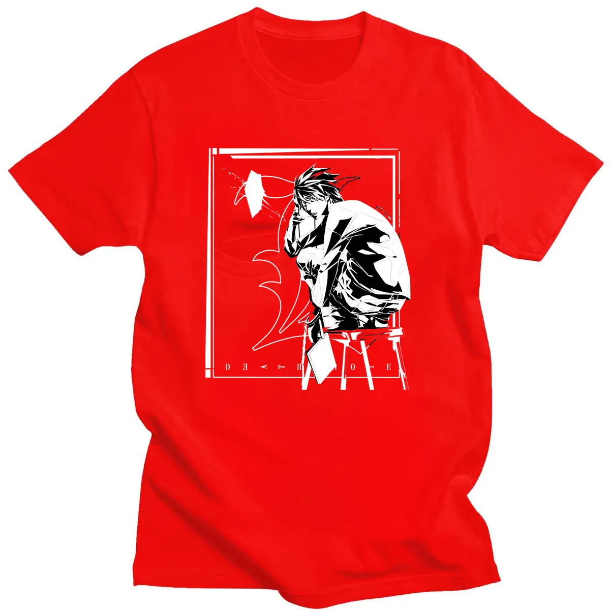 Anime Death Note Manga Eye Fashion Harajuku Short Sleeve Tshirt Men Hip Hop T-shirt Misa Ryuk Shinigami Shirt Japan Streetwear
Anime Death Note Manga Eye Fashion Harajuku Short Sleeve Tshirt Men Hip Hop T-shirt Misa Ryuk Shinigami Shirt Japan Streetwear