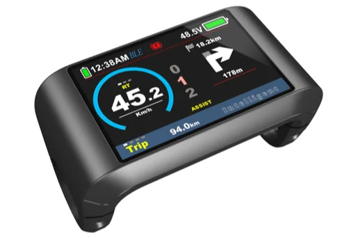 

APT TFT-750C-BLE Display Electric Bike Instrument Monitor e-Bike Speeder Replacement Parts Panel Bafang LED TFT Kit