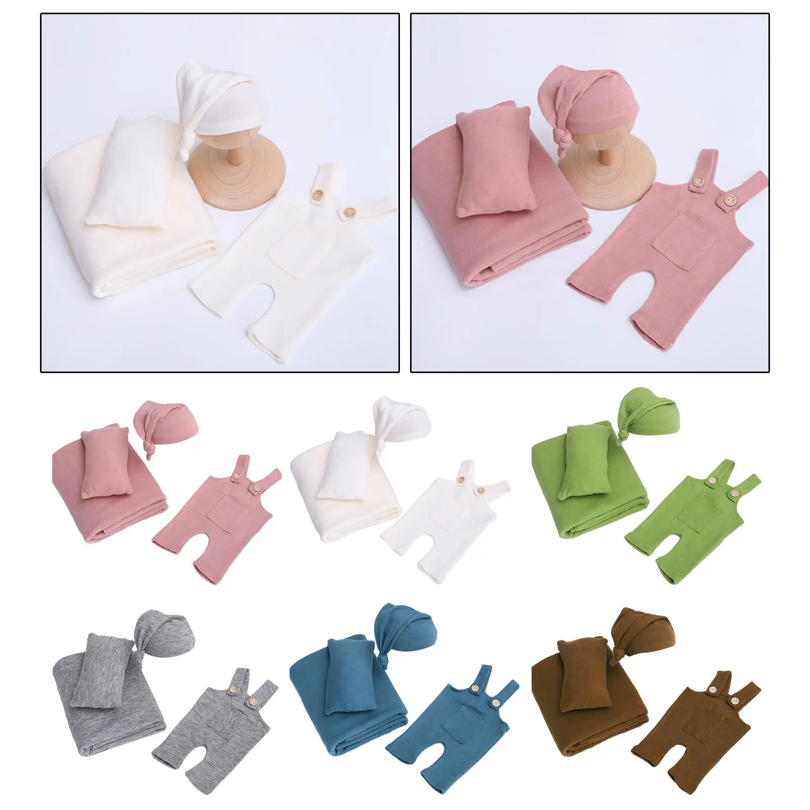 4x Newborn Photo Props for Monthly Baby Infant Shoot Accessories Photo Costume Photoshoot Suit
4x Newborn Photo Props for Monthly Baby Infant Shoot Accessories Photo Costume Photoshoot Suit