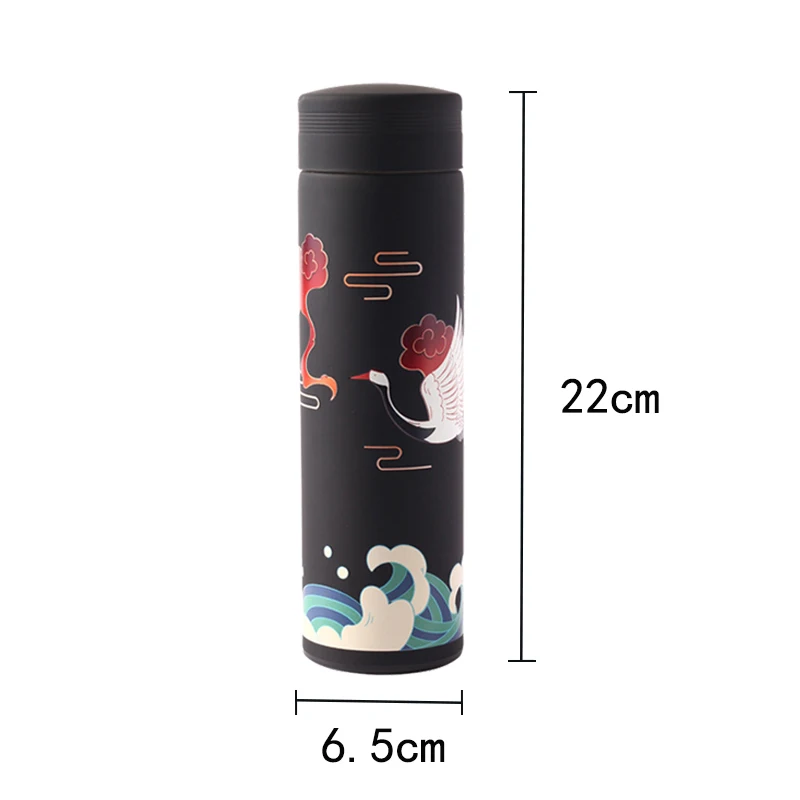 Vacuum cup exquisite illustration style, high-end display temperature, stylish appearance Exquisite stainless steel thermos
Vacuum cup exquisite illustration style, high-end display temperature, stylish appearance Exquisite stainless steel thermos