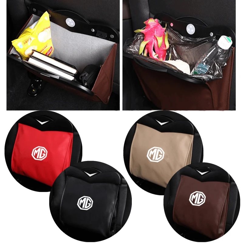 For MG Logo Morris 3 MG6 MG3 MG5 MG7 TF ZR ZS ES HS EZS GS Car Seat Back Garbage Bag Holder Storage Bag Accessories Car Styling
For MG Logo Morris 3 MG6 MG3 MG5 MG7 TF ZR ZS ES HS EZS GS Car Seat Back Garbage Bag Holder Storage Bag Accessories Car Styling