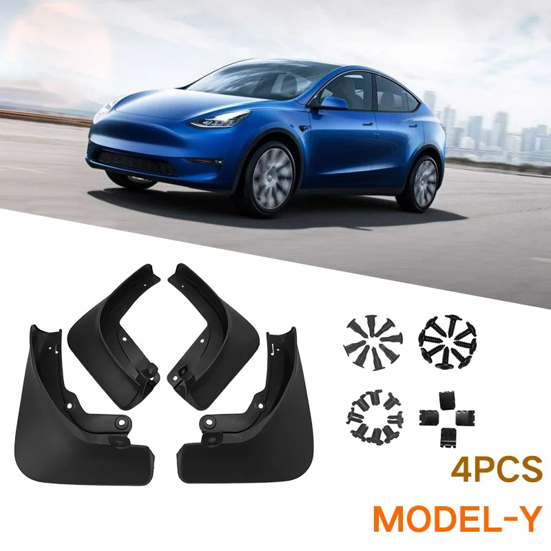 Car Mudflaps for Tesla Model Y Mud Flaps Splash Guards Mudguards Mud Flap 2021 Model Y Front Rear Fender Protector
Car Mudflaps for Tesla Model Y Mud Flaps Splash Guards Mudguards Mud Flap 2021 Model Y Front Rear Fender Protector