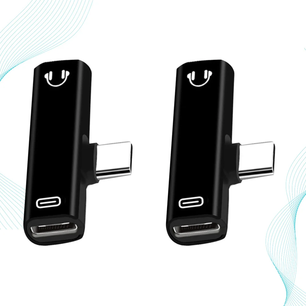 2pcs Type to TypeC Dual Type-C USB-C Type To 3.5mm Aux Jack Audio Adapter Earphone Charging Converter for Phone (Black)
2pcs Type to TypeC Dual Type-C USB-C Type To 3.5mm Aux Jack Audio Adapter Earphone Charging Converter for Phone (Black)
