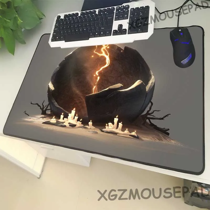 Коврик для мыши с узором в виде свечи XGZ большой размер игроков Dota2 | Компьютеры и