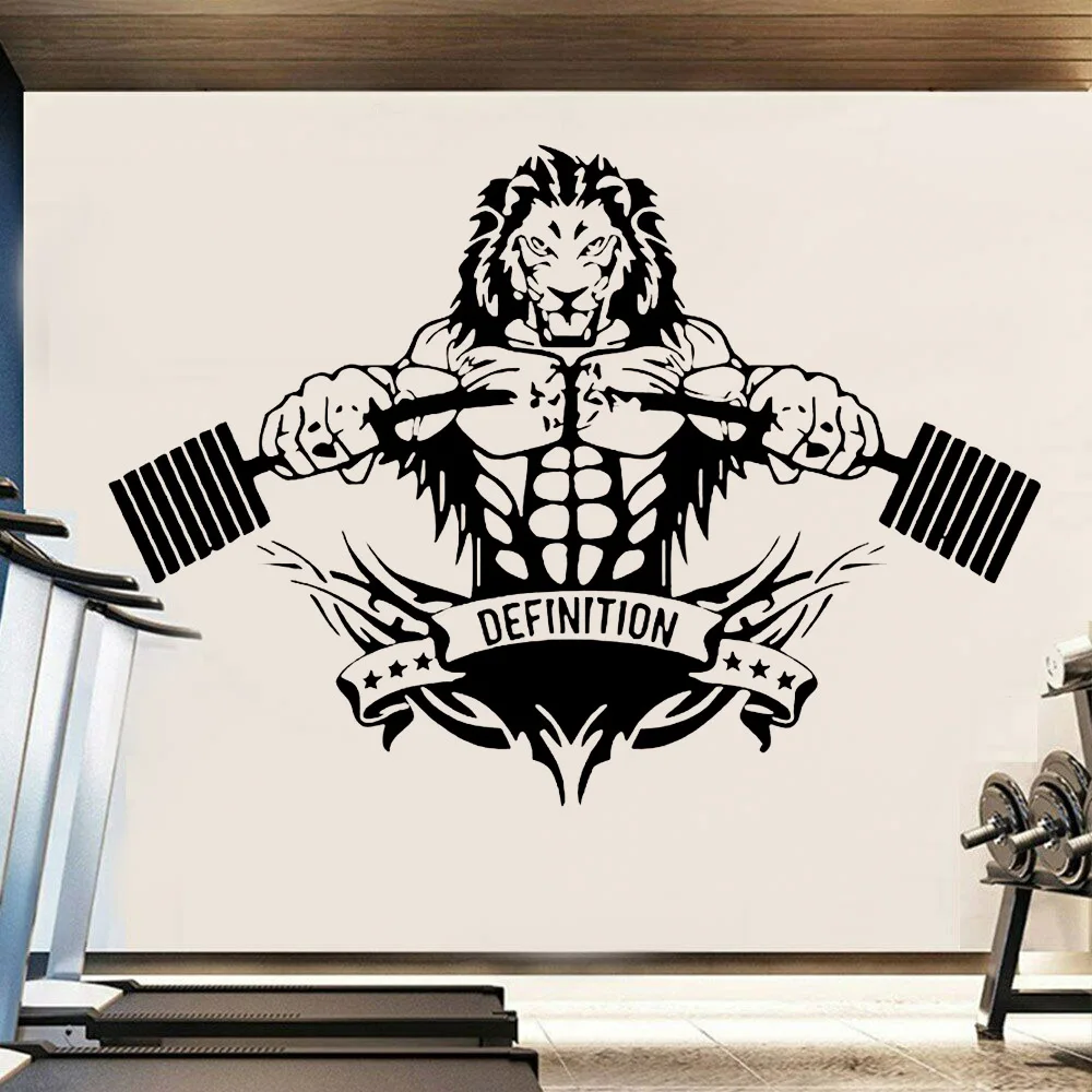 Fitness Wall Stickers Gym Home Decoration Abstract Vinyl Fitness Centre Interior Wall Decals Boys Dormitory Art Decor Y813
Fitness Wall Stickers Gym Home Decoration Abstract Vinyl Fitness Centre Interior Wall Decals Boys Dormitory Art Decor Y813
