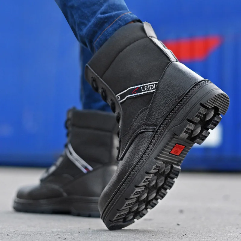 Male Shoes Adult Steel Toe Work Safety Boot Plush Warm Men Boots Winter Boots Men Safety Shoes Ankle Boots Men Winter Shoes 2019
Male Shoes Adult Steel Toe Work Safety Boot Plush Warm Men Boots Winter Boots Men Safety Shoes Ankle Boots Men Winter Shoes 2019