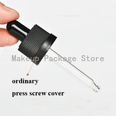 50pcs/lot Plastic Black/White Screw Press Dropper Cover Cap with Glass Pipette for 5/10/15/20/30/50/100ml Essential Oil Bottles
50pcs/lot Plastic Black/White Screw Press Dropper Cover Cap with Glass Pipette for 5/10/15/20/30/50/100ml Essential Oil Bottles