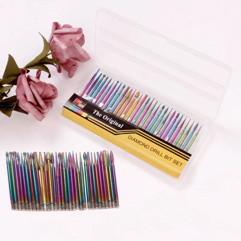 10pcs/30pcs Rotary Milling Cutter Drill Diamond Nail Drill Bit Set Burr Tool Accessories for Electric Pedicure Nail Machine
10pcs/30pcs Rotary Milling Cutter Drill Diamond Nail Drill Bit Set Burr Tool Accessories for Electric Pedicure Nail Machine