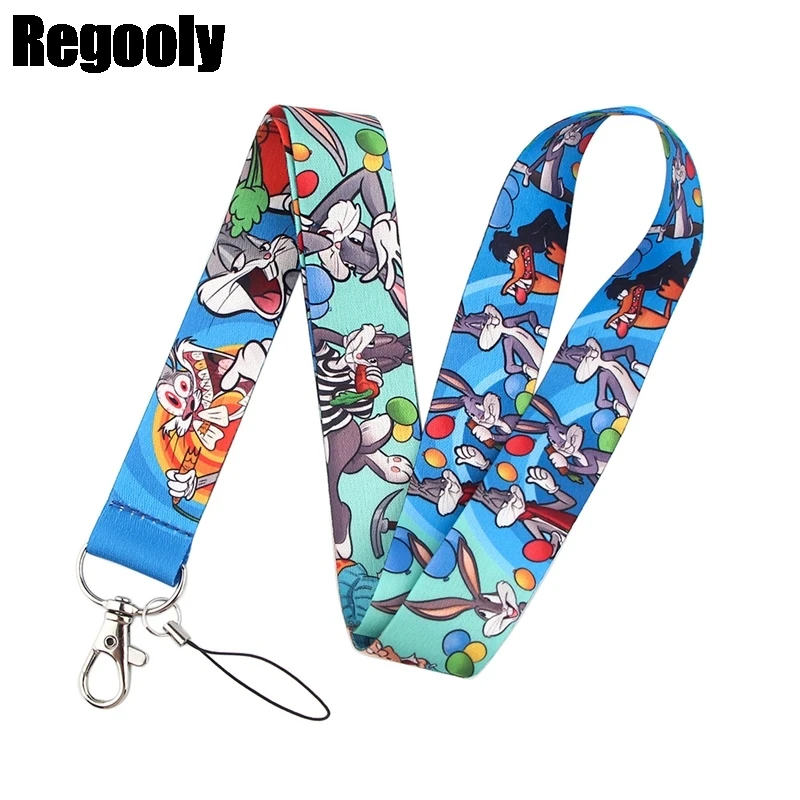 Bugs Bunny Rabbit Keychain Lanyards Id Badge Holder ID Card Pass Gym Mobile Phone Badge Holder Key Strap webbings ribbons
Bugs Bunny Rabbit Keychain Lanyards Id Badge Holder ID Card Pass Gym Mobile Phone Badge Holder Key Strap webbings ribbons
