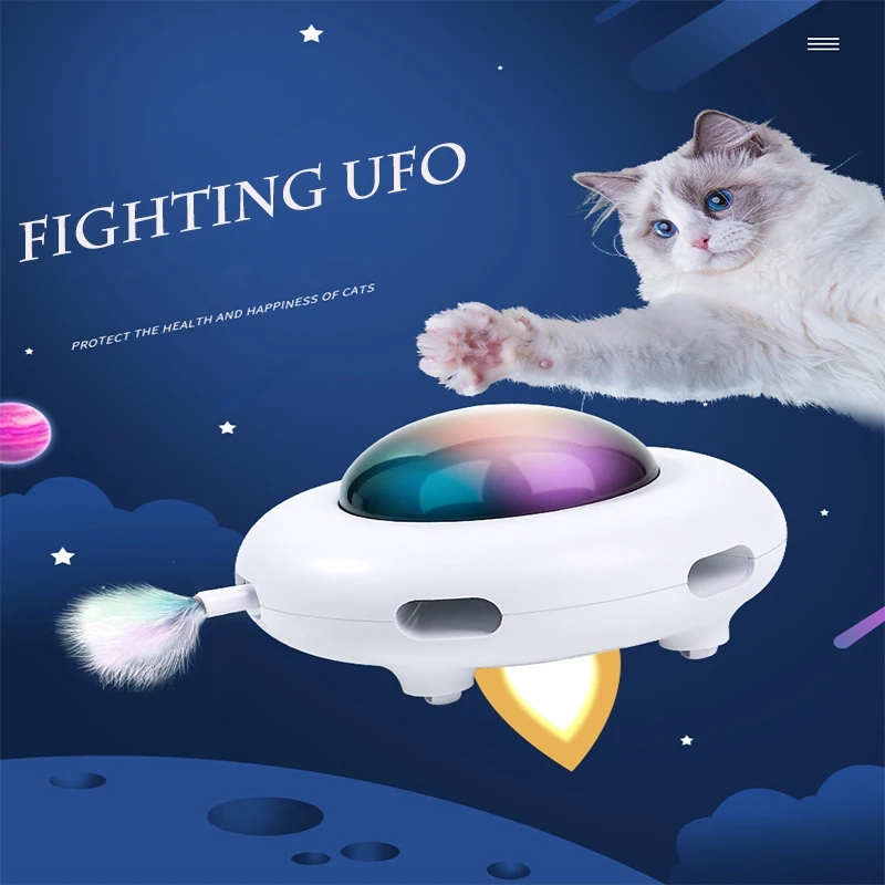 Intelligent UFO Turntable Automatic Swing Toys Puppy Cat Electric Steering Chasing Toy Pet USB Charging Interactive Feather Toys
Intelligent UFO Turntable Automatic Swing Toys Puppy Cat Electric Steering Chasing Toy Pet USB Charging Interactive Feather Toys