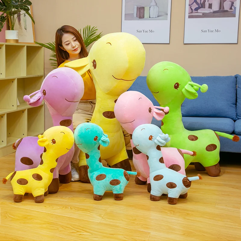 40cm-90cm Big Kawaii Giraffe Plush Toys Soft Stuffed Cartoon Animal Deer Dolls Sofa Decoration Kids Birthday Christmas Gifts
40cm-90cm Big Kawaii Giraffe Plush Toys Soft Stuffed Cartoon Animal Deer Dolls Sofa Decoration Kids Birthday Christmas Gifts