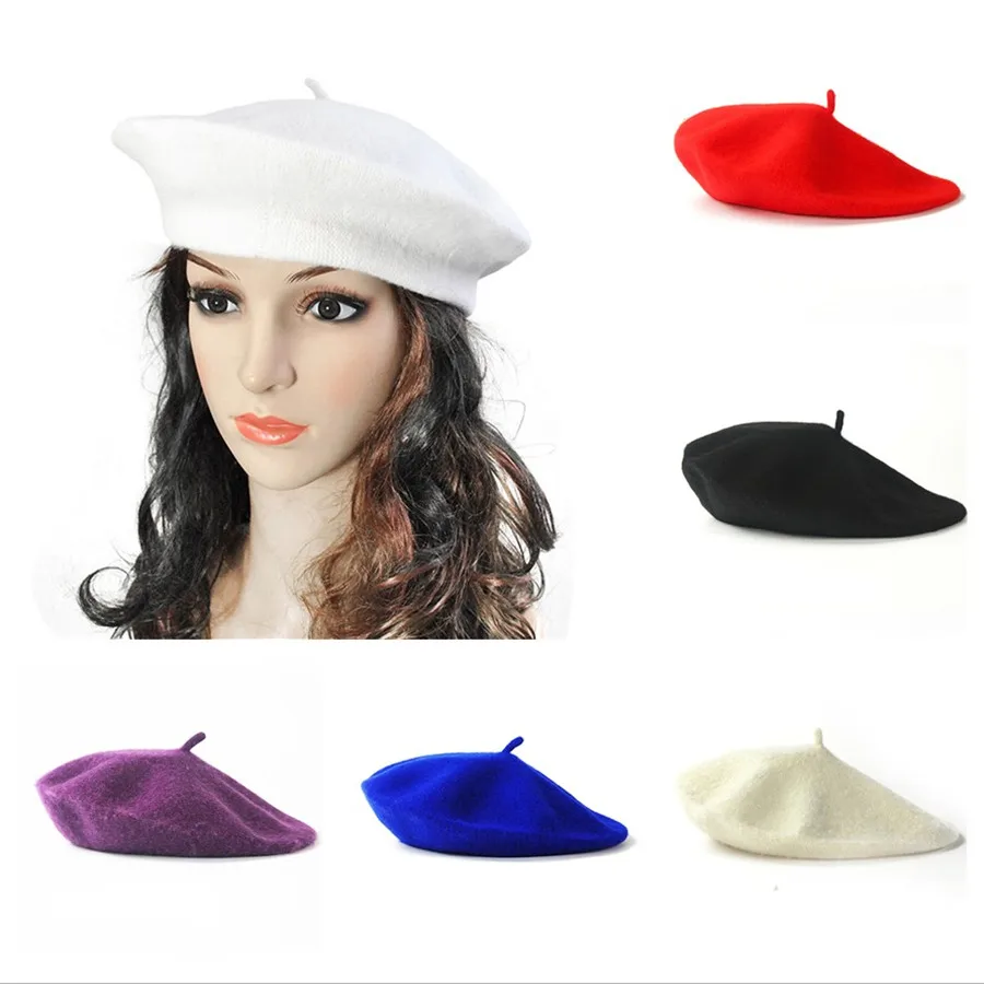 20Colors Vintage Fashion Women Wool Berets Winter Hats Solid Color Beret Female Bonnet Caps Winter All Matched Warm Walking Caps
20Colors Vintage Fashion Women Wool Berets Winter Hats Solid Color Beret Female Bonnet Caps Winter All Matched Warm Walking Caps