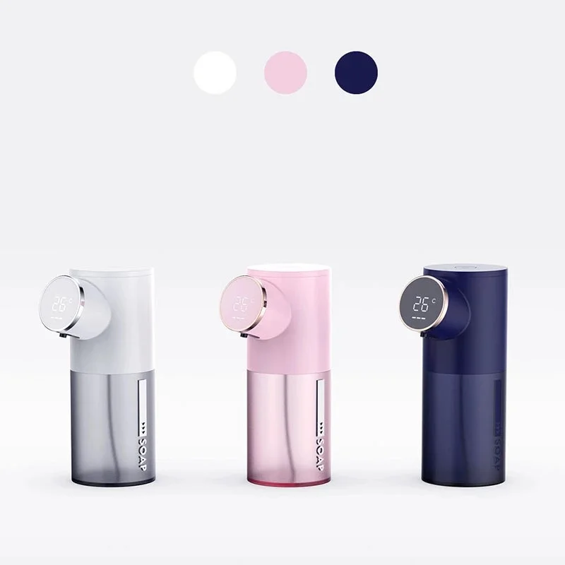 Liquid Soap Dispensers USB Rechargeable Temperature Display 320ML Automatic Dispenser Soap Foam Hand Sanitizer Machine
Liquid Soap Dispensers USB Rechargeable Temperature Display 320ML Automatic Dispenser Soap Foam Hand Sanitizer Machine