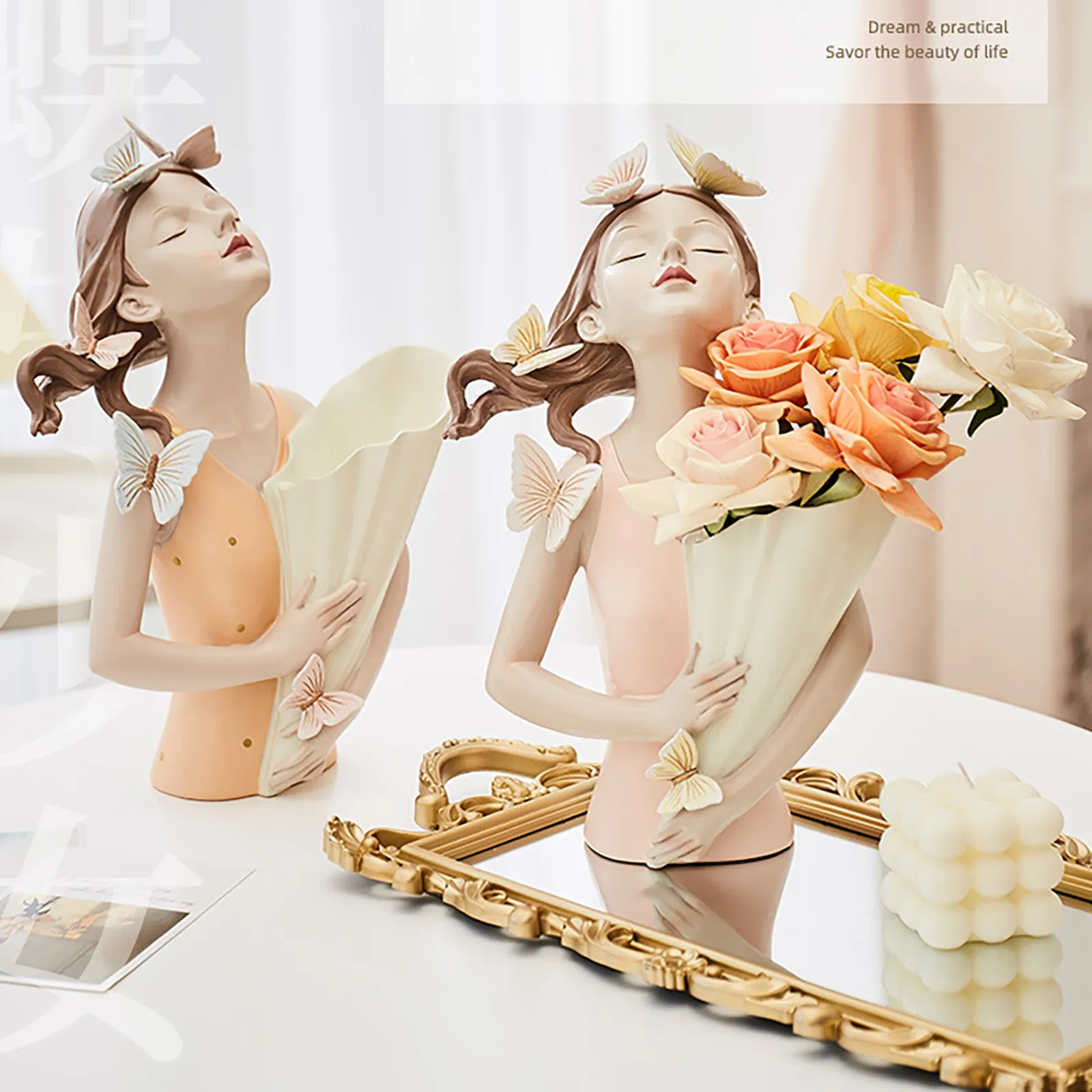 Girl's Ornaments With Bows And Vases Flower Arrangement Decoration Garden Decoration Outdoor Macetas Y Jardineras
Girl's Ornaments With Bows And Vases Flower Arrangement Decoration Garden Decoration Outdoor Macetas Y Jardineras