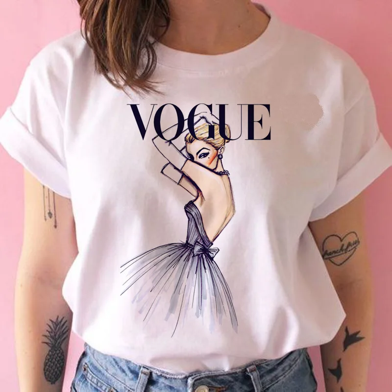 vogue princess series printed women's t-shirt short-sleeved clothes loose plus size women's clothing
vogue princess series printed women's t-shirt short-sleeved clothes loose plus size women's clothing