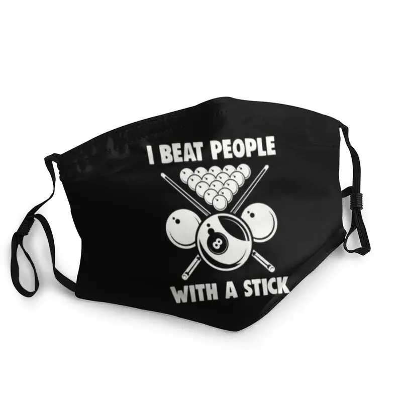 Billiards I Beat People With A Stick Funny Billiards Pun Mask Cue Sports Lover Face Mask Protection Respirator Mouth-Muffle
Billiards I Beat People With A Stick Funny Billiards Pun Mask Cue Sports Lover Face Mask Protection Respirator Mouth-Muffle