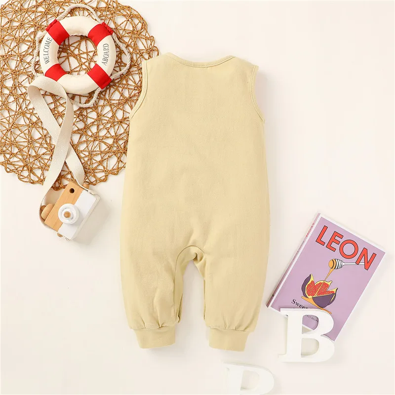 Baby Boys Romper Clothes 0-24M Summer Newborn Infant Boy Rompers Cotton Sleeveless Button Jumpsuit Outfits Clothes For Kids Baby
Baby Boys Romper Clothes 0-24M Summer Newborn Infant Boy Rompers Cotton Sleeveless Button Jumpsuit Outfits Clothes For Kids Baby