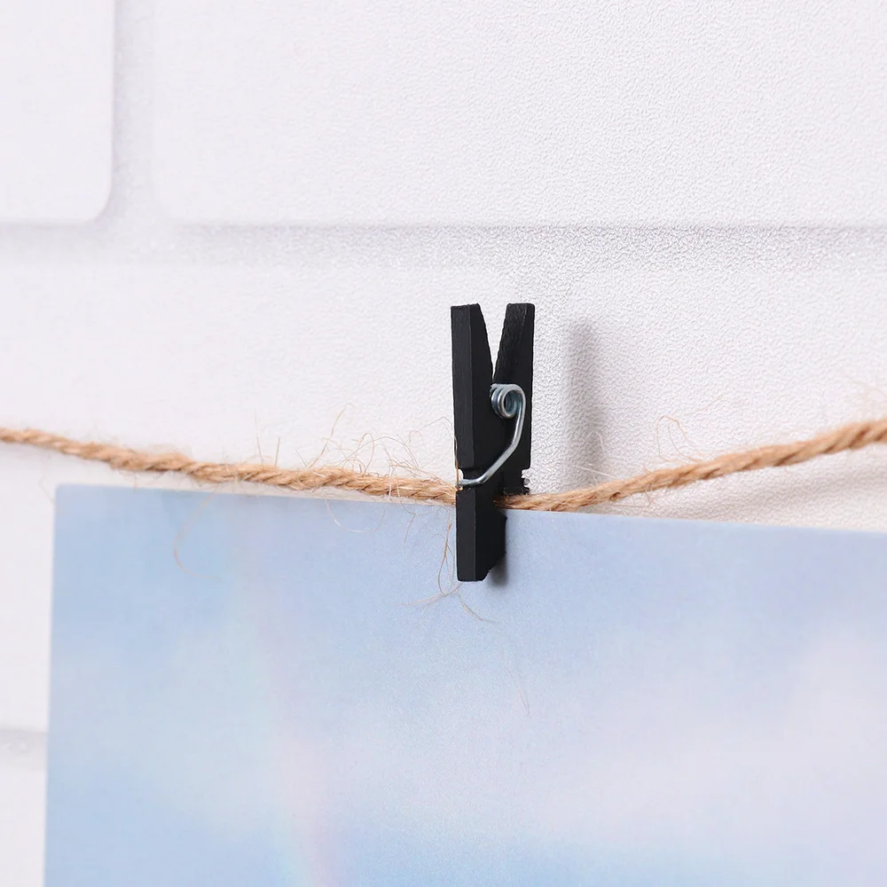 OUNONA 100 pcs Mini Natural Wooden Paper Clips Utility Versatile Clothespin Clips Picture Photo Cable Pictures Organizer Clips f
OUNONA 100 pcs Mini Natural Wooden Paper Clips Utility Versatile Clothespin Clips Picture Photo Cable Pictures Organizer Clips f