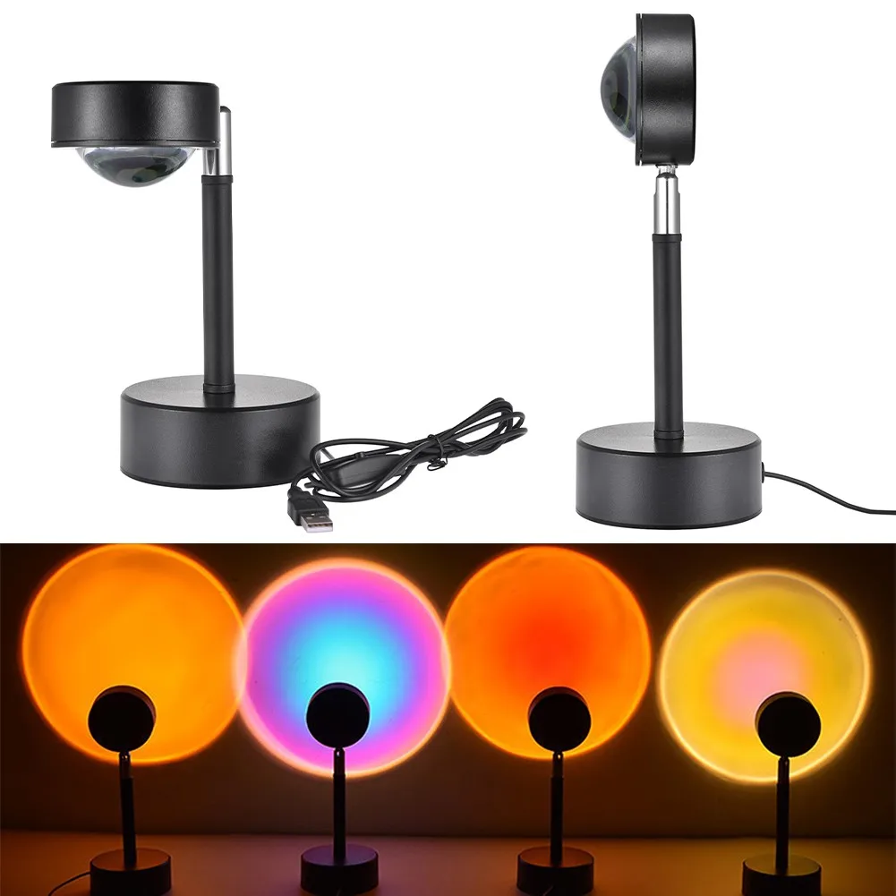 USB Rainbow Sunset Projector Atmosphere Led Night Light Home Coffee Shop Background Wall Decoration Colorful Lamp 2021 New
USB Rainbow Sunset Projector Atmosphere Led Night Light Home Coffee Shop Background Wall Decoration Colorful Lamp 2021 New