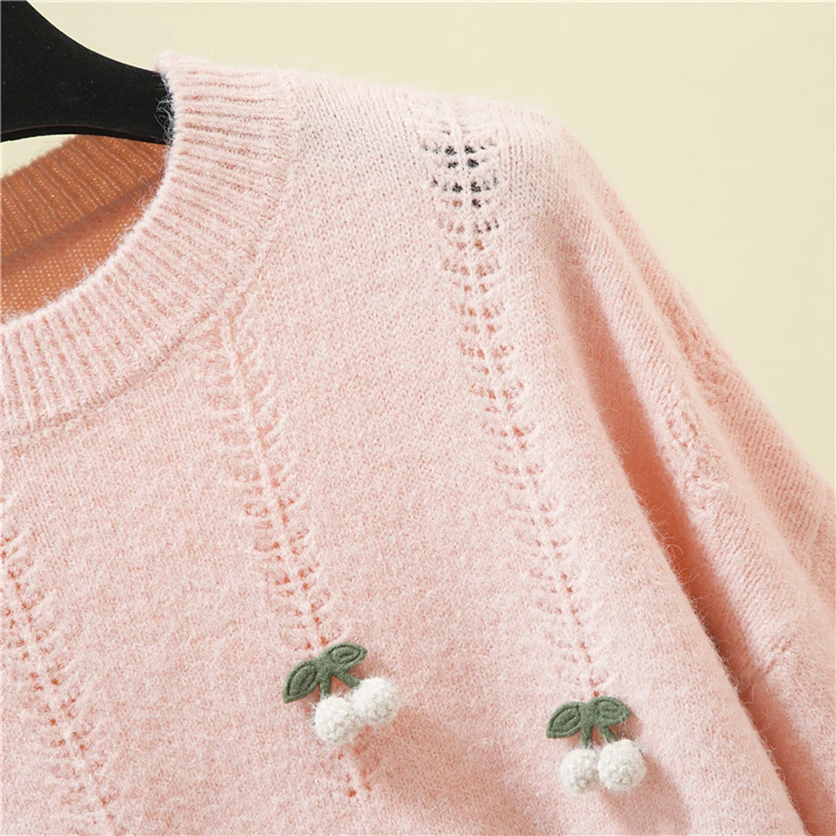 QoerliN Casual Hairball Women Sweater Autumn Winter Lantern Sleeve Knitted Sweater Oversize Female Streetwear Ladies Pullover
QoerliN Casual Hairball Women Sweater Autumn Winter Lantern Sleeve Knitted Sweater Oversize Female Streetwear Ladies Pullover