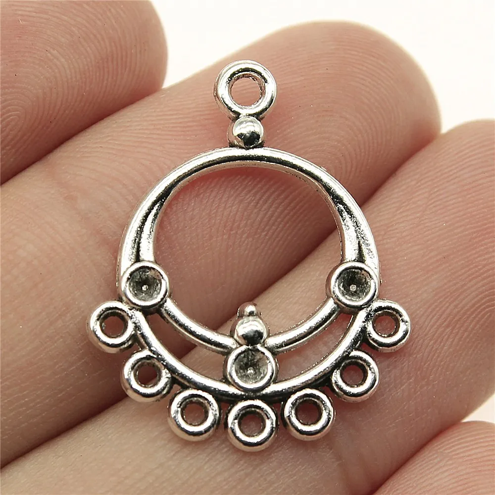 10pcs 27x22mm Alloy Porous Earring Connector Accessories Charm Earring Connector For Jewelry Making
10pcs 27x22mm Alloy Porous Earring Connector Accessories Charm Earring Connector For Jewelry Making