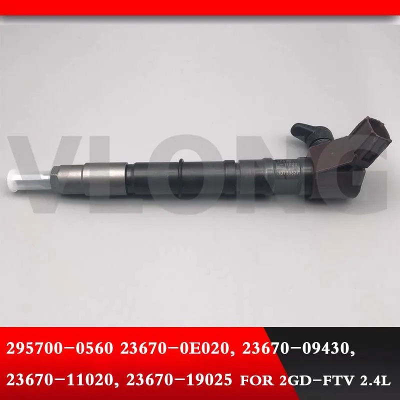 New Common Rail Fuel Dies/el Injector Assembly 295700-0560 23670-0E020 23670-0E040 23670-29055 For To/yota 1GD-FTV HILUX engine
New Common Rail Fuel Dies/el Injector Assembly 295700-0560 23670-0E020 23670-0E040 23670-29055 For To/yota 1GD-FTV HILUX engine