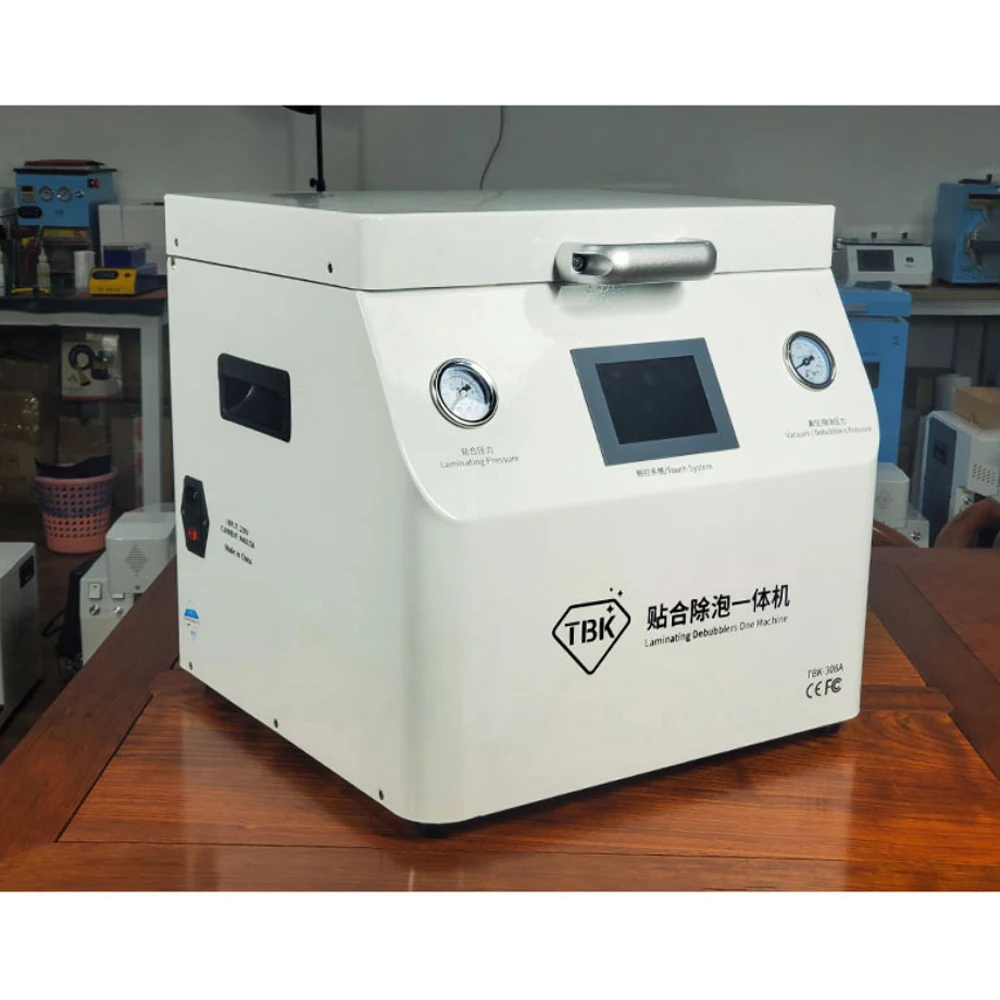 Laminating Machine Defoaming Machine Integrated Machine 15 Inch Flat Curved Screen Vacuum Pressing HD Touch Screen TBK-308A 800W
Laminating Machine Defoaming Machine Integrated Machine 15 Inch Flat Curved Screen Vacuum Pressing HD Touch Screen TBK-308A 800W