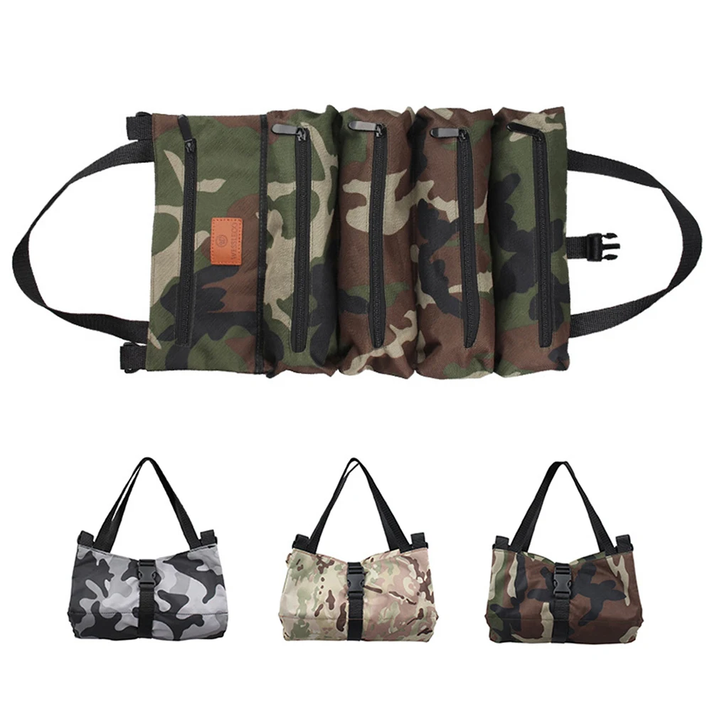Multi-purpose Roll Tool Bag Plier Wrench Socket Screwdriver Roll Up Portable Pouch Bag 22 Pockets Kit for Electricians Mechanics 
Multi-purpose Roll Tool Bag Plier Wrench Socket Screwdriver Roll Up Portable Pouch Bag 22 Pockets Kit for Electricians Mechanics