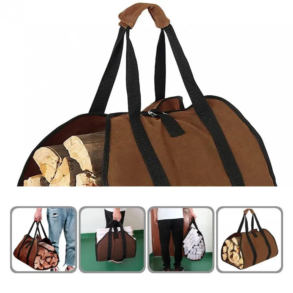Widely Use Practical Log Carrier Tote Bag Firewood Storage Holder Convenient Canvas Storage Bag Foldable for Household
Widely Use Practical Log Carrier Tote Bag Firewood Storage Holder Convenient Canvas Storage Bag Foldable for Household