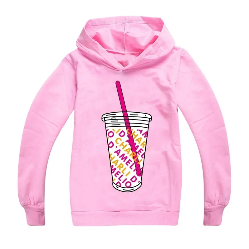 Girls Hoodies The Hype House T shirt Charli D'Amelio Sweatshirts kids clothes drink printing Pullover
Girls Hoodies The Hype House T shirt Charli D'Amelio Sweatshirts kids clothes drink printing Pullover