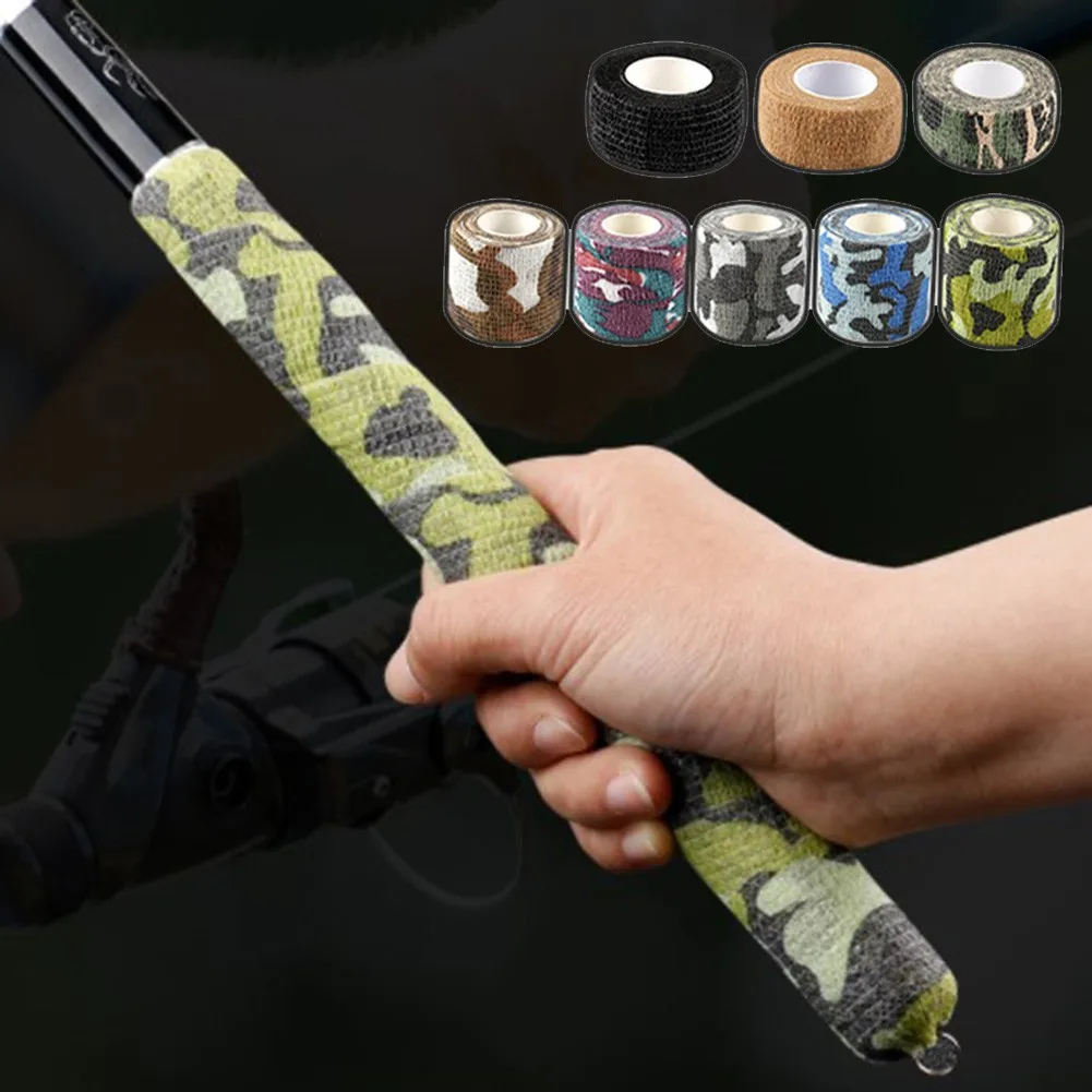 4.5/4.6m Adhesive Elastic Bandage Sports Knee Finger Athletic Wrap Tapes For Tools Flashlights Flasks Fishing Equipment
4.5/4.6m Adhesive Elastic Bandage Sports Knee Finger Athletic Wrap Tapes For Tools Flashlights Flasks Fishing Equipment