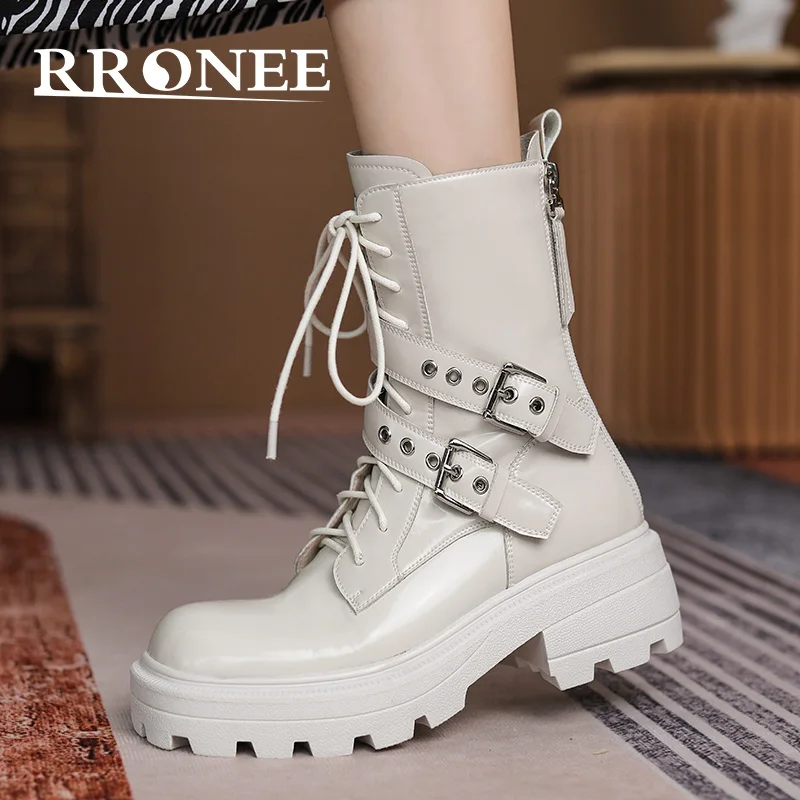 2021 new leather lace-up platform Martin boots women's British style motorcycle boots Fryer Street ankle boots spring and autumn
2021 new leather lace-up platform Martin boots women's British style motorcycle boots Fryer Street ankle boots spring and autumn