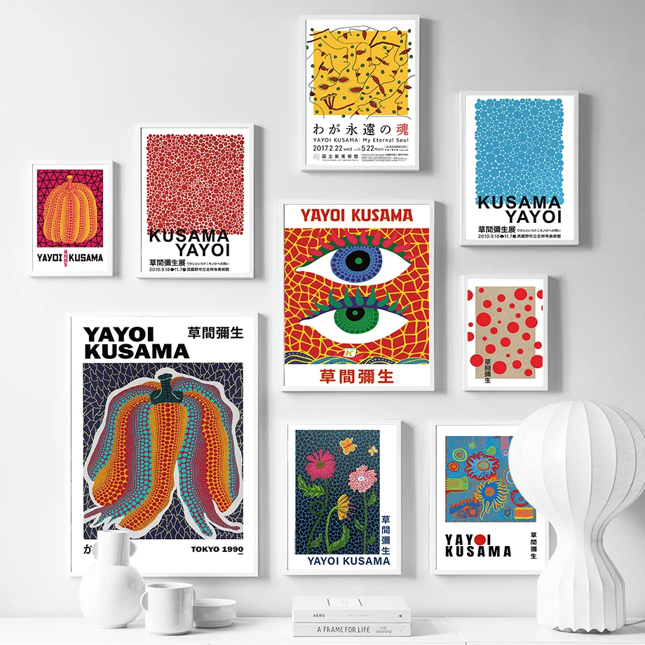 Wall Art Canvas Painting Yayoi Kusama Sun Flower Eye Point Abstract Nordic Posters And Prints Wall Pictures For Living Room Club
Wall Art Canvas Painting Yayoi Kusama Sun Flower Eye Point Abstract Nordic Posters And Prints Wall Pictures For Living Room Club