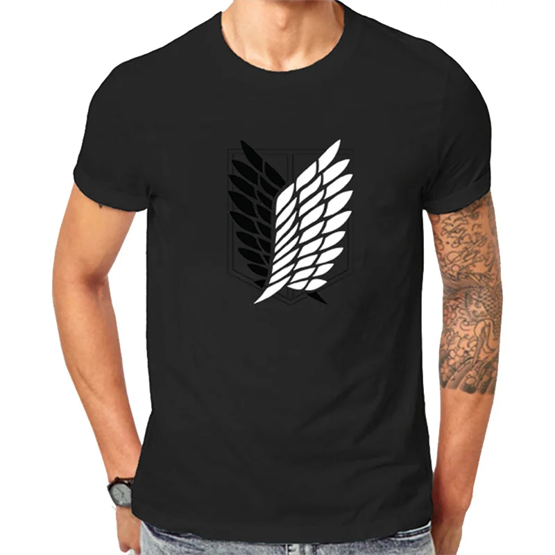 Футболка мужская с принтом крыльев, повседневная тенниска с коротким рукавом, крутая майка разных цветов, лето
Футболка мужская с принтом крыльев, повседневная тенниска с коротким рукавом, крутая майка разных цветов, лето